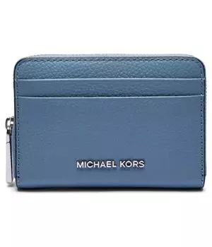 Кошелек из кожи Jet Set Michael Kors, синий