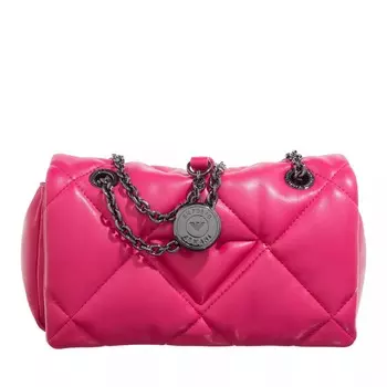 Кошелек из кожи наппа буганвиль Emporio Armani, розовый