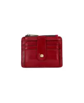 Кошелек из кожи с принтом Cassis ID Small Patricia Nash, коричневый