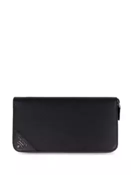 Кошелек из кожи Saffiano Prada, черный