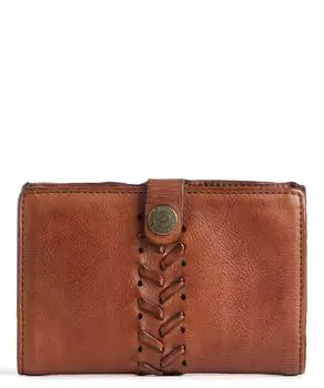 Кошелек из мелкозернистой яловой кожи. Campomaggi, коричневый