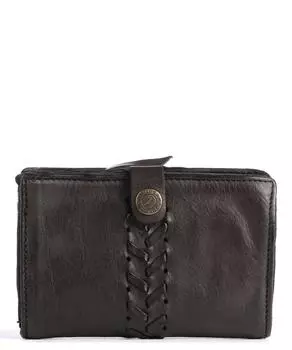 Кошелек из мелкозернистой яловой кожи. Campomaggi, коричневый