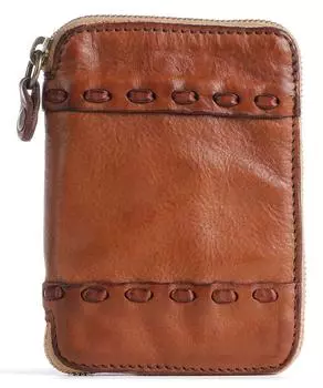 Кошелек из мелкозернистой яловой кожи. Campomaggi, коричневый