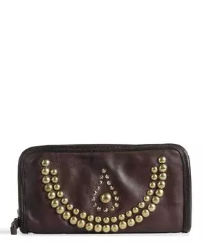 Кошелек из мелкозернистой яловой кожи. Campomaggi, коричневый