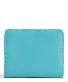 Кошелек из мелкозернистой яловой кожи. Mywalit, синий