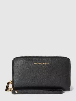 Кошелек из натуральной кожи модель "JET SET" MICHAEL Michael Kors, черный