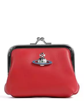 Кошелек из овчины Vivienne Westwood, красный