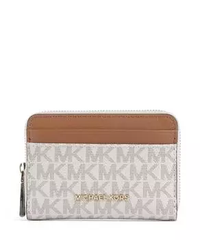 Кошелек из парусины Jet Set Michael Kors, белый