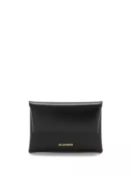 Кошелек из сафьяновой кожи JIL SANDER, черный