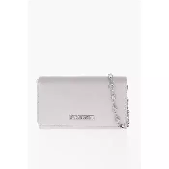 Кошелек из серебристого полиэтилена Moschino, Silver