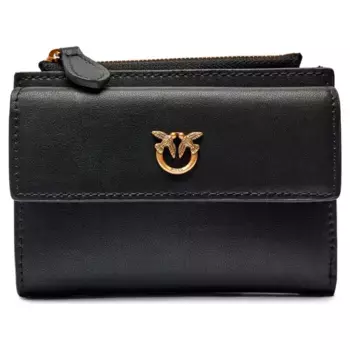 Кошелек из телячьей кожи Pinko, черный