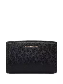 Кошелек из текстурированной кожи Michael Michael Kors, черный