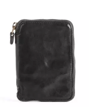 Кошелек из воловьей кожи Campomaggi, черный