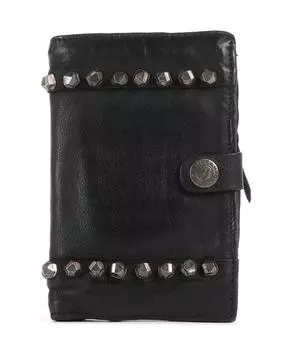 Кошелек из воловьей кожи Campomaggi, черный