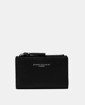 Кошелек из зерненой кожи Gianni Chiarini, черный