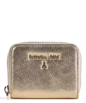 Кошелек из зерненой кожи Patrizia Pepe, желтый