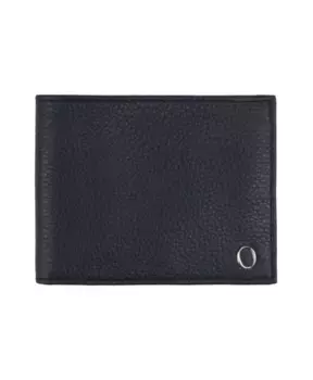 Кошелек из зерненой кожи с системой защиты от клонирования Orciani, синий