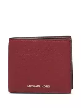 Кошелек из зернистой кожи MICHAEL KORS, красный
