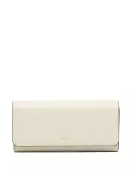 Кошелек из зернистой кожи Mulberry, белый