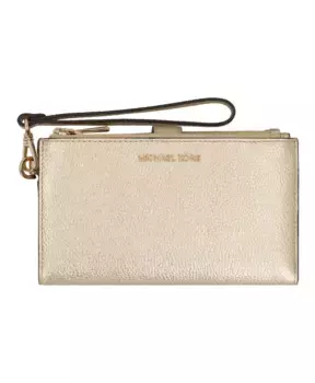 Кошелек из зернистой кожи с несколькими отделениями. Michael Kors, желтый