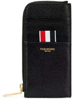 Кошелек из зернистой кожи THOM BROWNE, черный