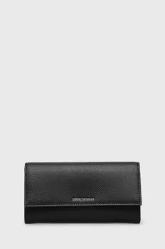 Кошелек Эмпорио Армани Emporio Armani, черный
