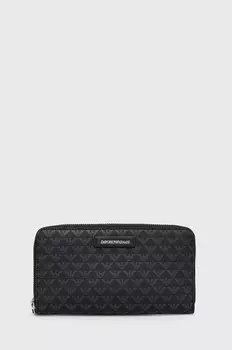 Кошелек Эмпорио Армани Emporio Armani, черный