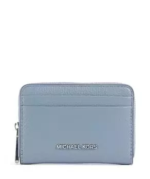Кошелек Jet Set из зернистой кожи Michael Kors, серый