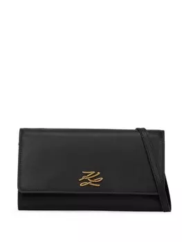 Кошелек K/autograph Karl Lagerfeld, черный