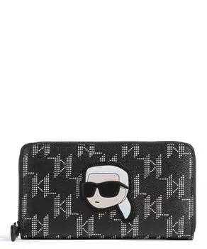 Кошелек K/Ikonik 2.0 полиуретан Karl Lagerfeld, черный