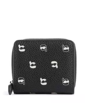 Кошелек K/Ikonik из искусственной кожи Karl Lagerfeld, черный