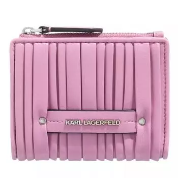 Кошелек k/kushion sm bifold wallet Karl Lagerfeld, фиолетовый