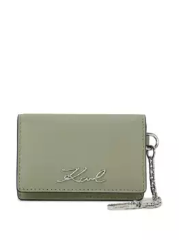 Кошелек K/Signature KARL LAGERFELD, зеленый