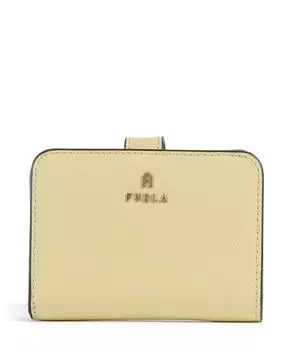Кошелек Камелии из зернистой кожи Furla, желтый