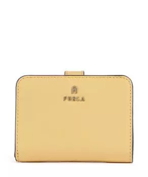 Кошелек Камелии из зернистой кожи Furla, желтый