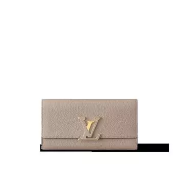 Кошелек Капуцинов Louis Vuitton, серый