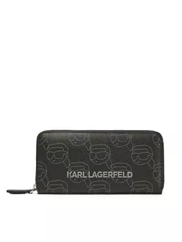 Кошелек KARL LAGERFELD A1W32044, черный