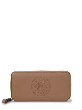 Кошелек Karl Lagerfeld Continental, коричневый