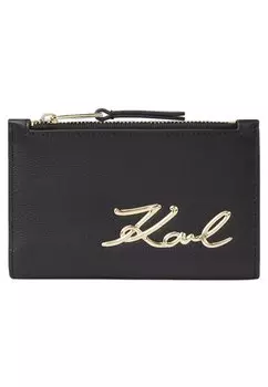 Кошелек KARL LAGERFELD, цвет black gold