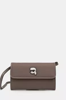 Кошелек Karl Lagerfeld, коричневый