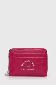 Кошелек Karl Lagerfeld, розовый
