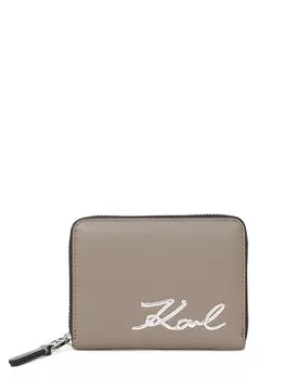 Кошелек Karl Lagerfeld Wallet, серо-бежевый