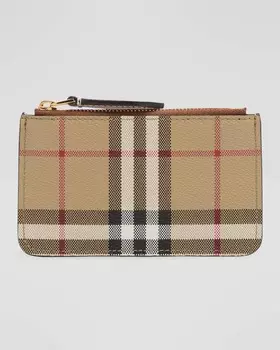Кошелек Kelbrook Check на молнии Burberry