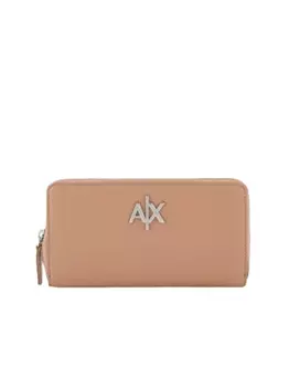 Кошелек классический топор Armani Exchange, бежевый