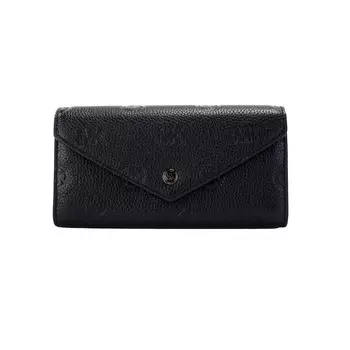 Кошелек-клатч Jet Set Black Continental с тиснением Michael Kors