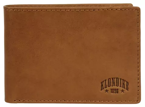 Кошелек KLONDIKE 1896, коньячный