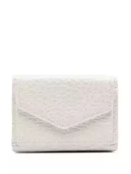 Кошелек-конверт с логотипом MAISON MARGIELA, белый