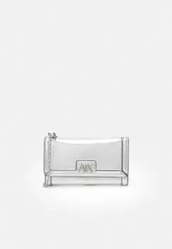 Кошелек КОШЕЛЕК НА ЦЕПОЧКЕ ЖЕНСКИЙ Armani Exchange, серебристый
