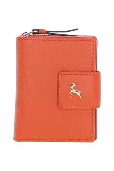 Кошелек/кошелек с защитой RFID и застежкой-молнией 'Arte in Pelle' Ashwood Leather, оранжевый
