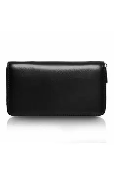 Кошелек кожаный Aquarius RFID, черный